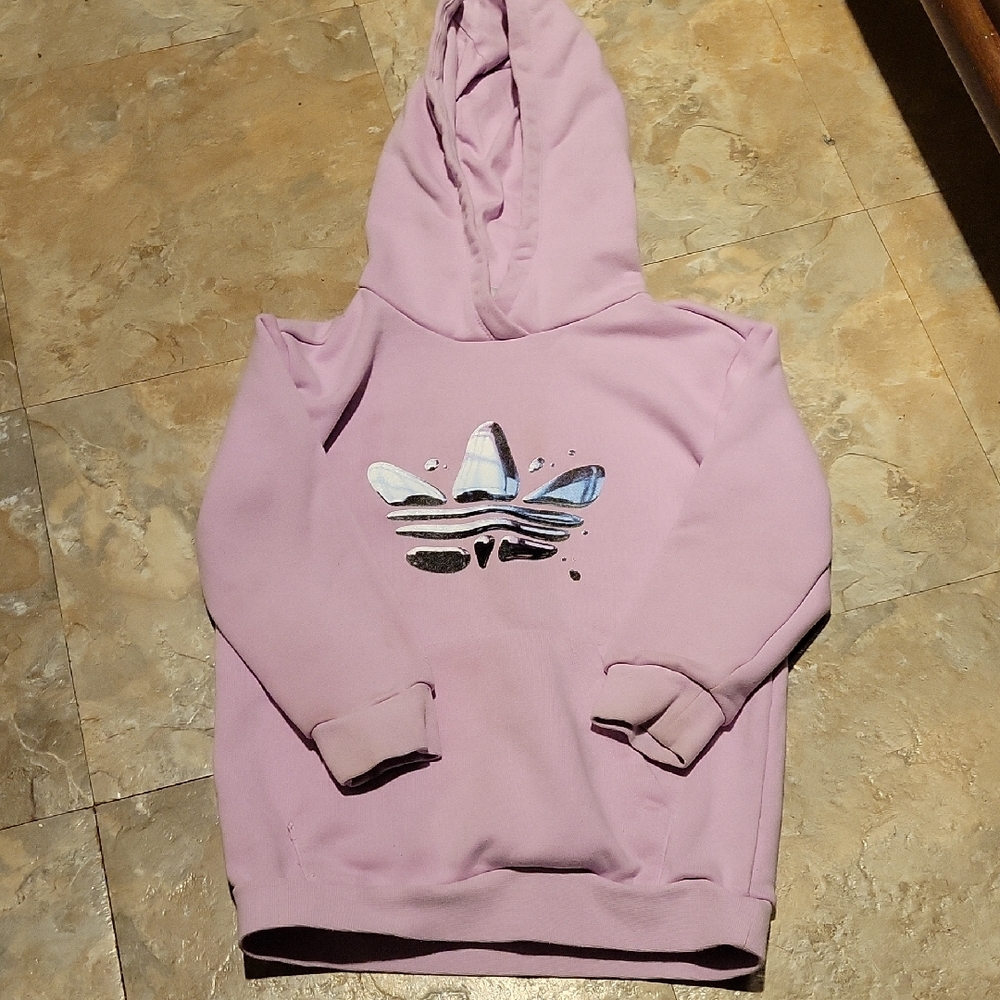 Adidas Kids Light Purple Hoodie